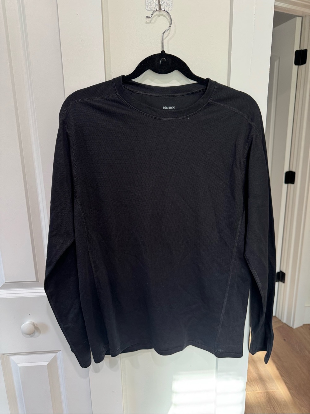 Marmot Men's Black Long Sleeve Performance Crew